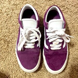 Purple old school vans